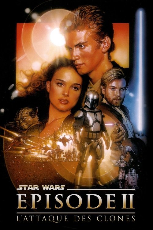 Affiche de Star Wars, épisode II - L'Attaque des clones
