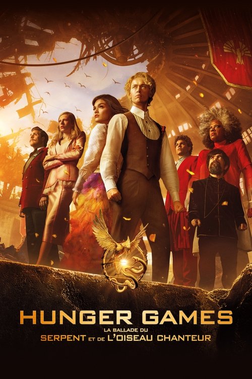 Affiche de Hunger Games : La Ballade du serpent et de l'oiseau chanteur