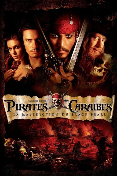 Affiche de Pirates des Caraïbes : La Malédiction du Black Pearl