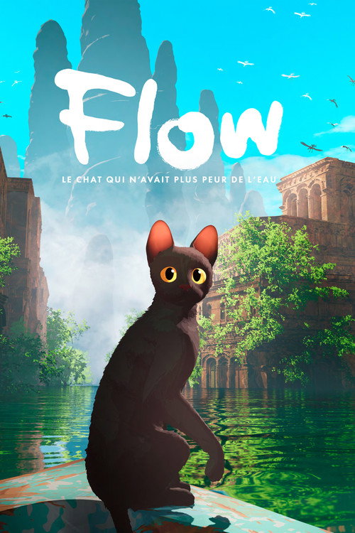 Affiche de Flow, le chat qui n'avait plus peur de l'eau